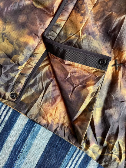 lightweight camouflage filling jacket for layering