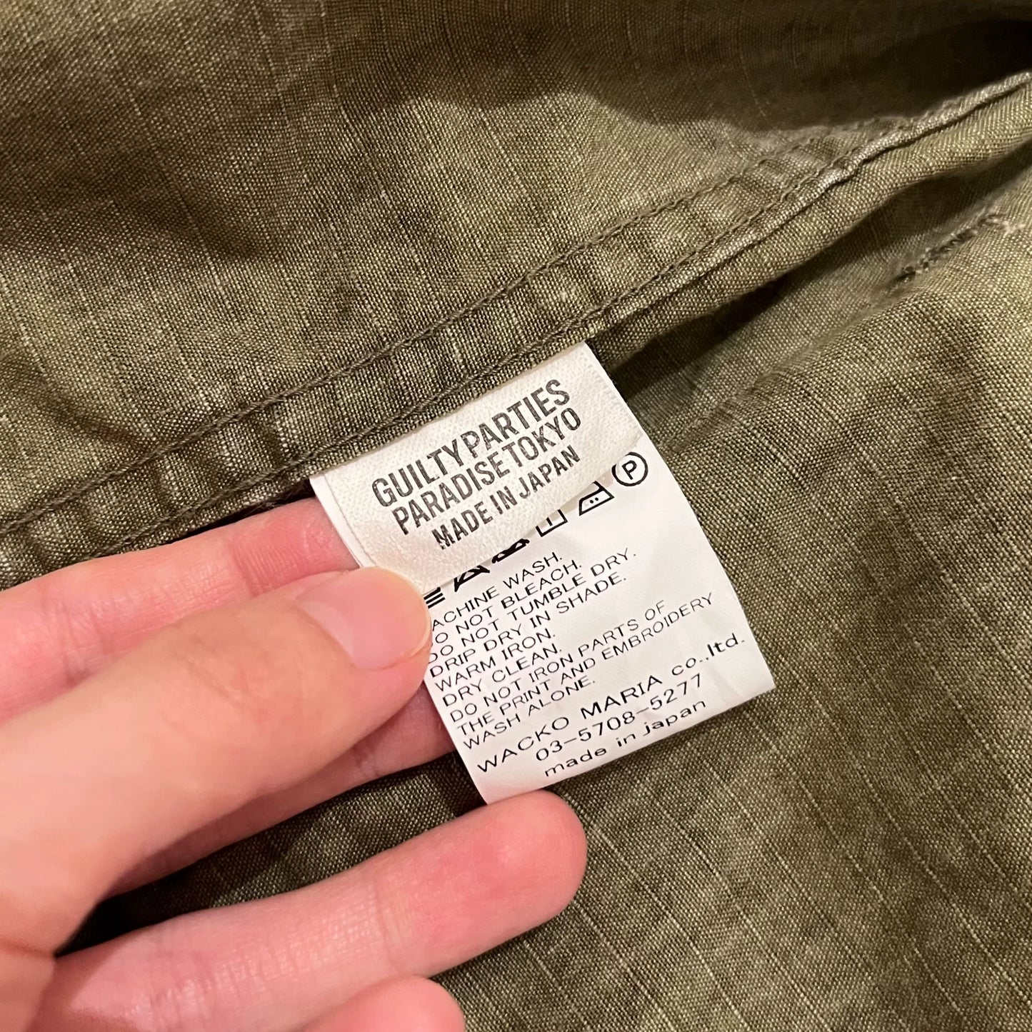 WACKO MARIA x Disco Devil Camo Jacket 18ss