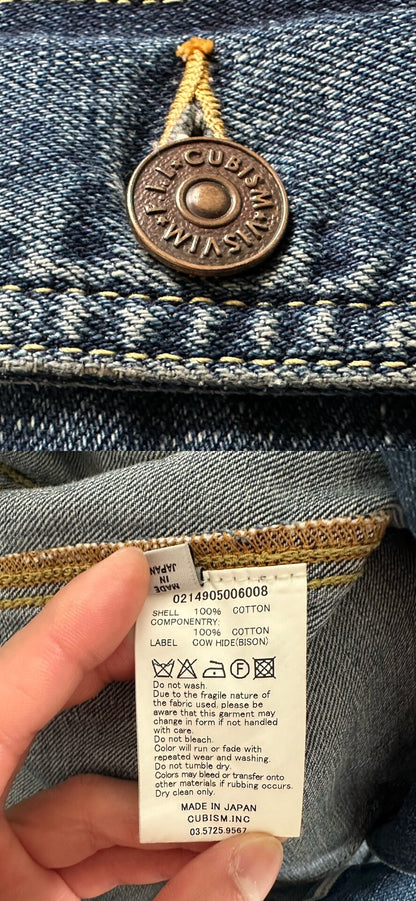 VISVIM 101 ICT Dry Denim Jacket