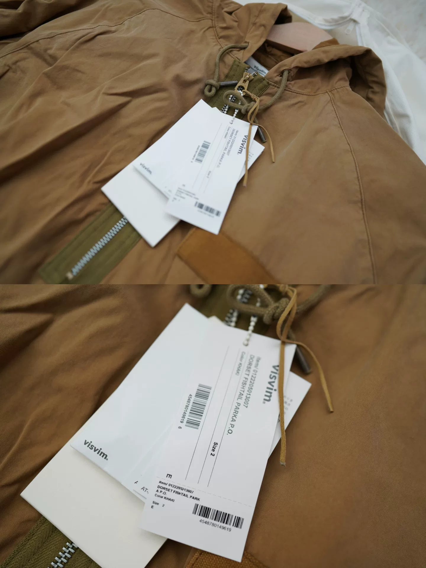 VISVIM DORSET FISHTAIL PARKA P.O.