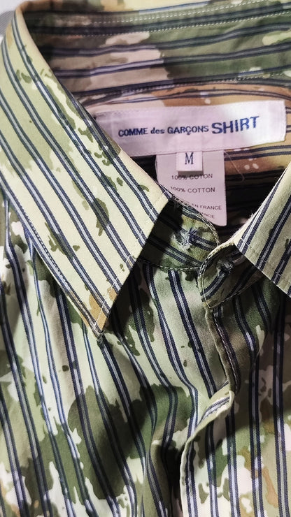 Comme des Garçons Patchwork Camouflage Shirt