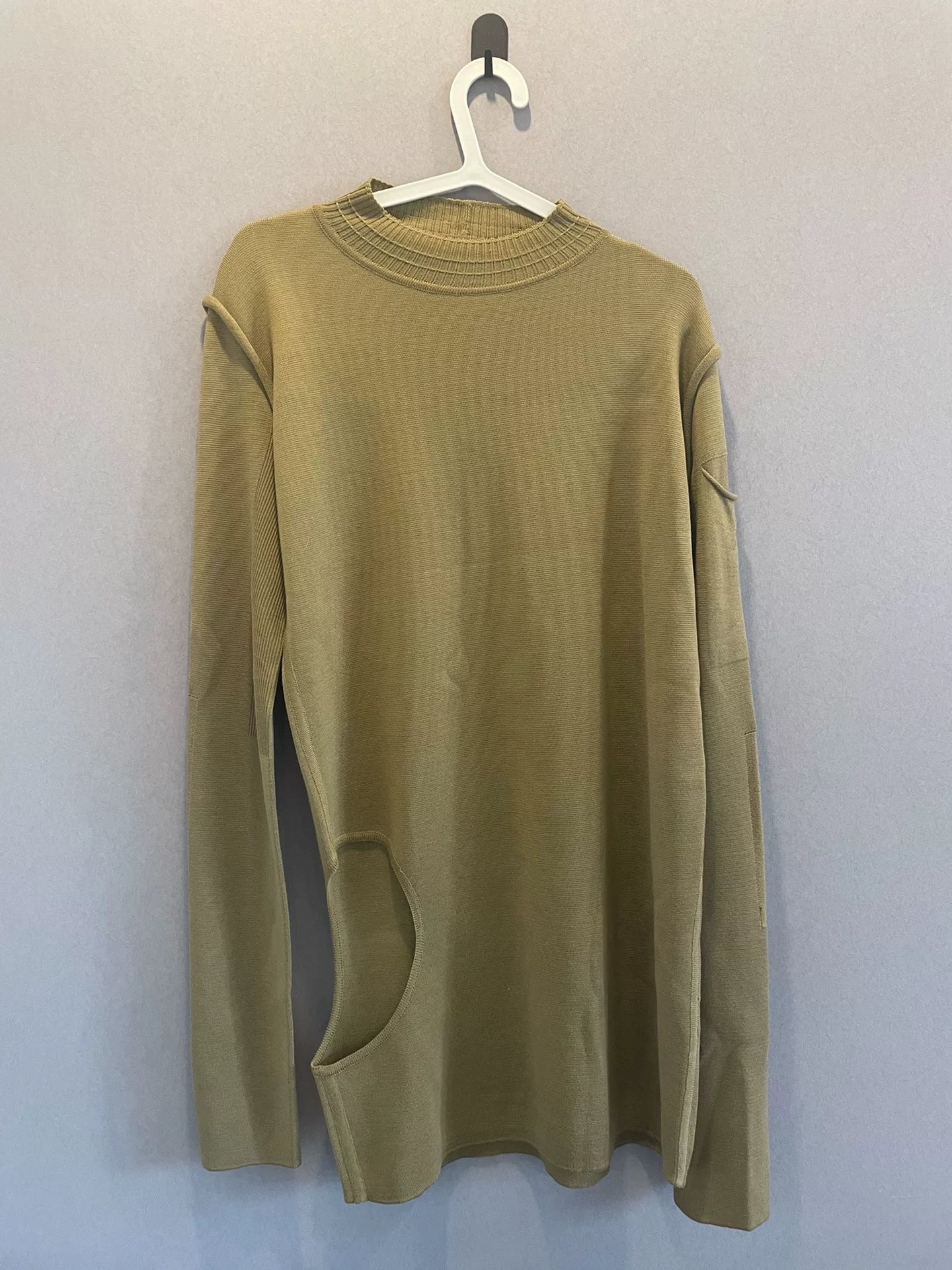 Rick Owens Wool Sweatshirt Size M