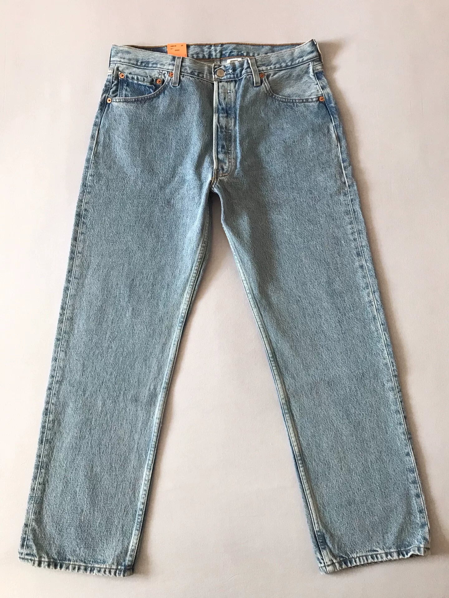 Levi's 501 Washed Blue Jeans W36L30