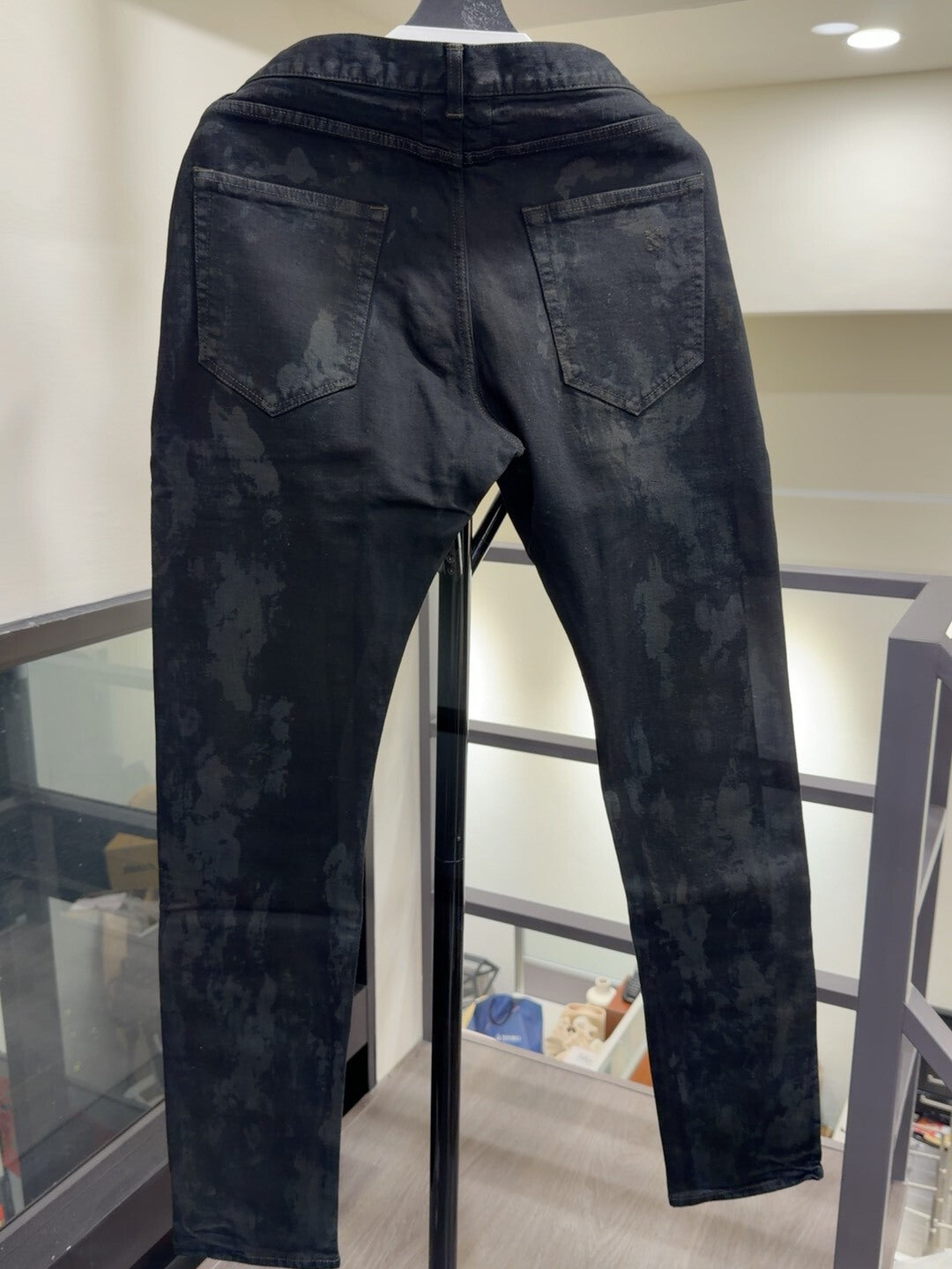 Saint Laurent Black Denim Pants Size 36