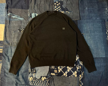 Acne Studios Black Knit Sweater Size L