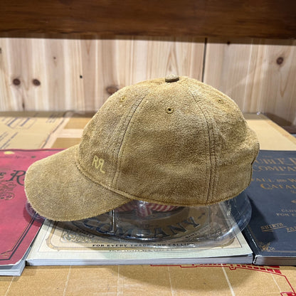 RRL Suede Baseball Cap by Ralph Lauren