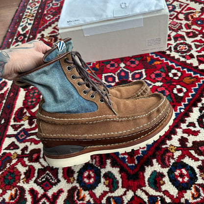Visvim Grizzly Boots Size 9