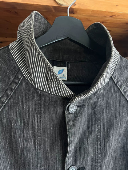 pure blue japan thick jacket with unique design