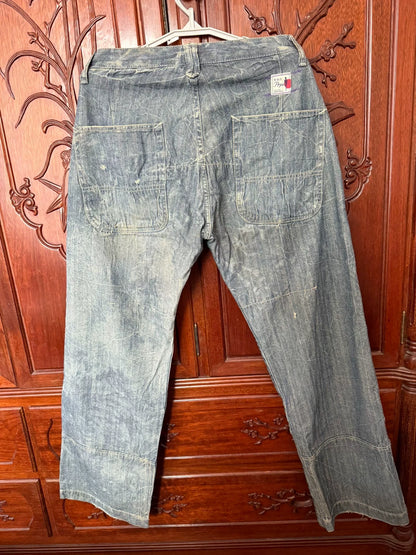 PRPS Men's Straight Loose Casual Pants