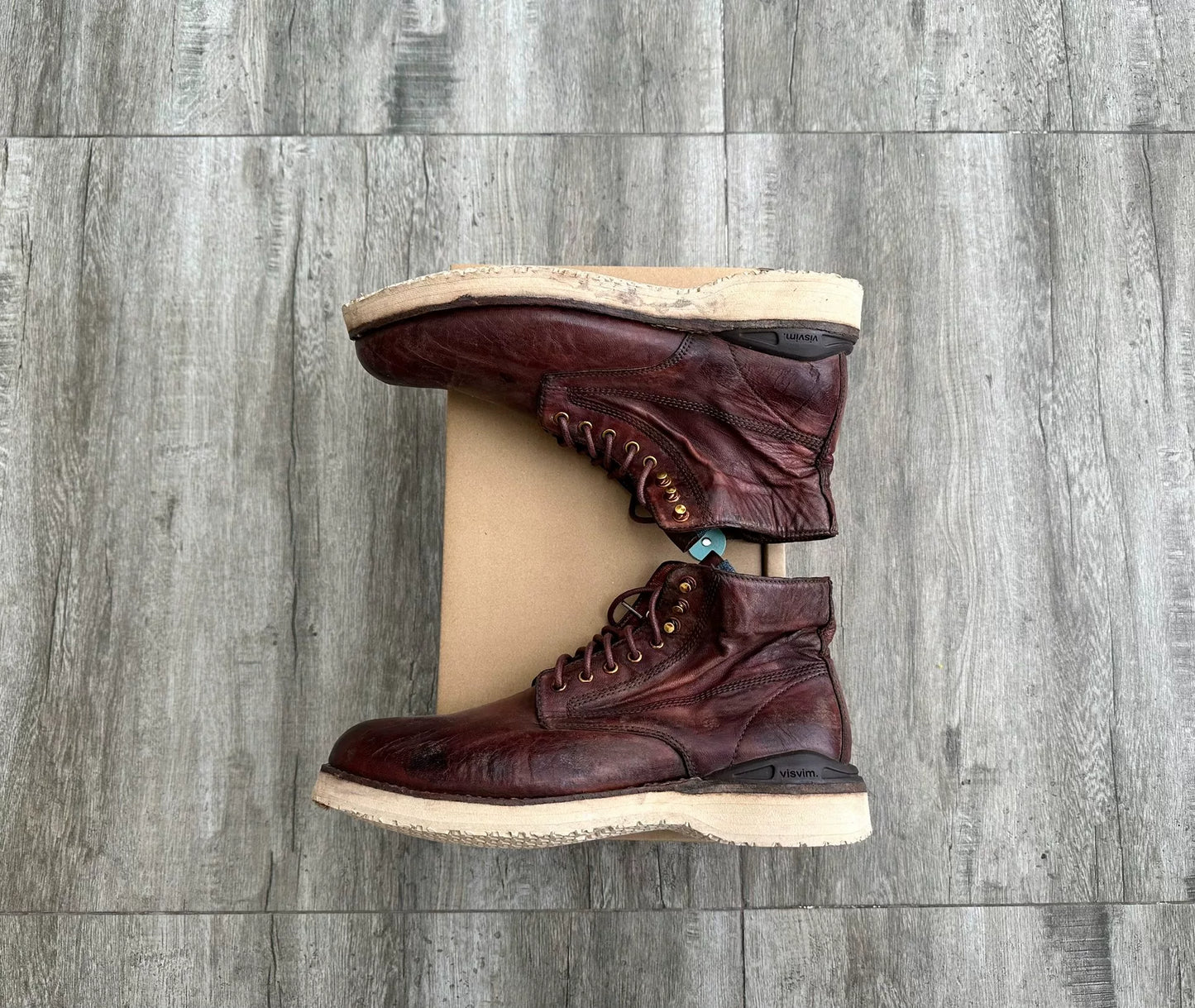 visvim ict virgil boots in brand  condition