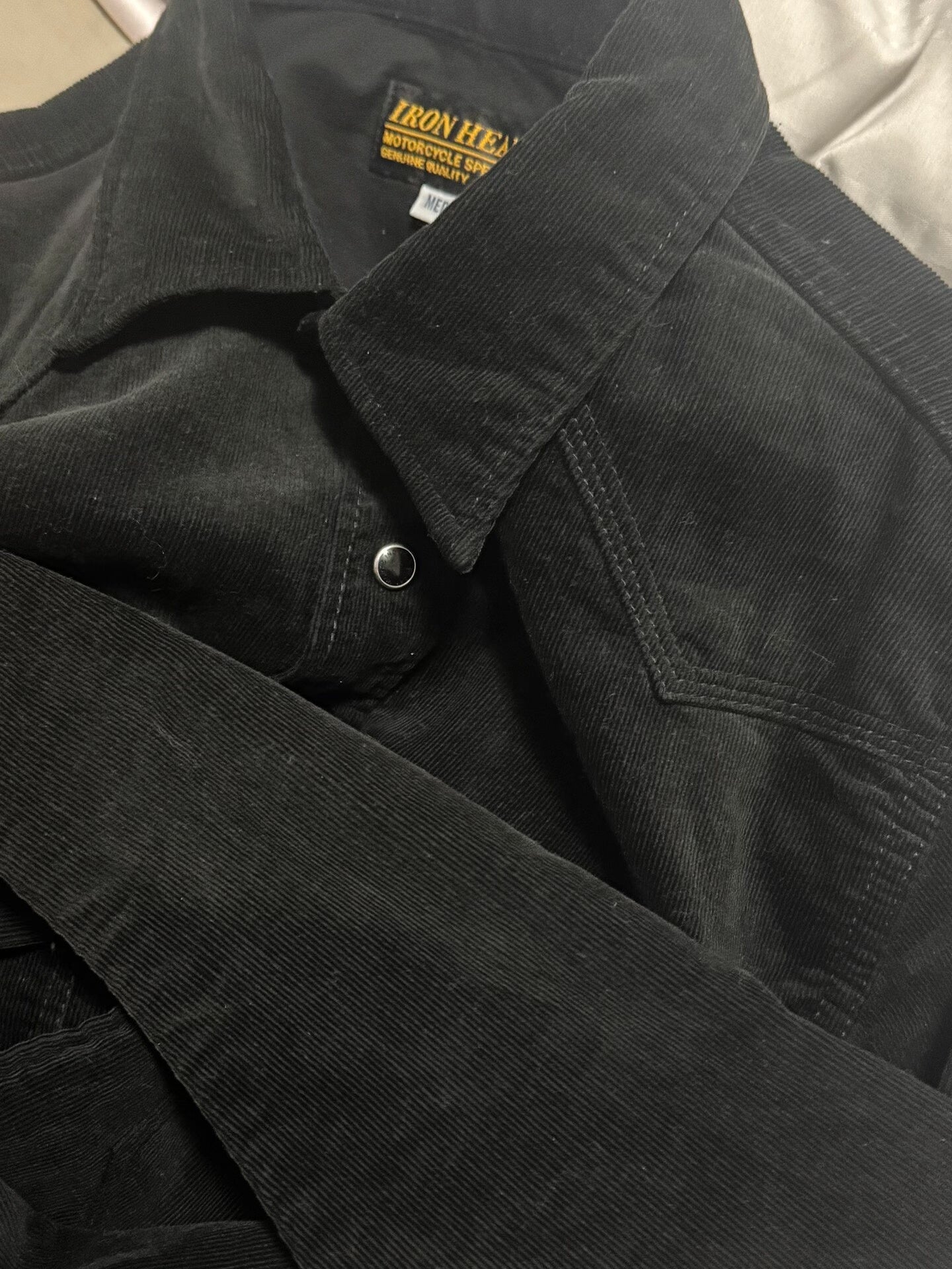 Iron Heart Corduroy Western Shirt