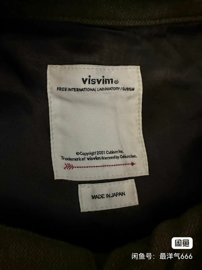 visvim Ayres Coat in Olive Color