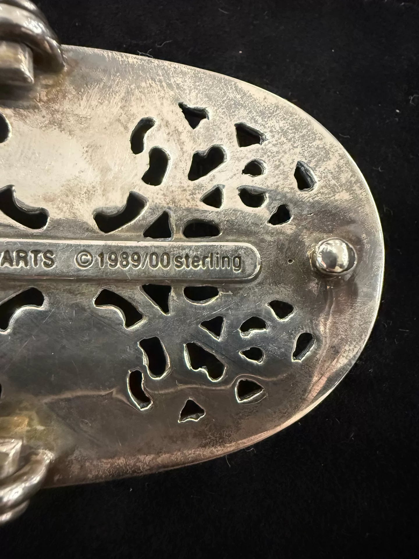 Chrome Hearts Oval Keeper Belt Buckle