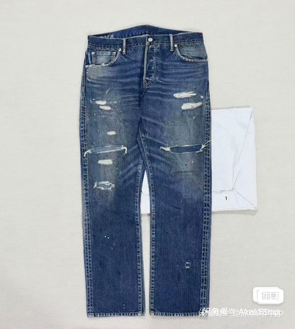 Visvim Dry4 Social Sculpture Denim