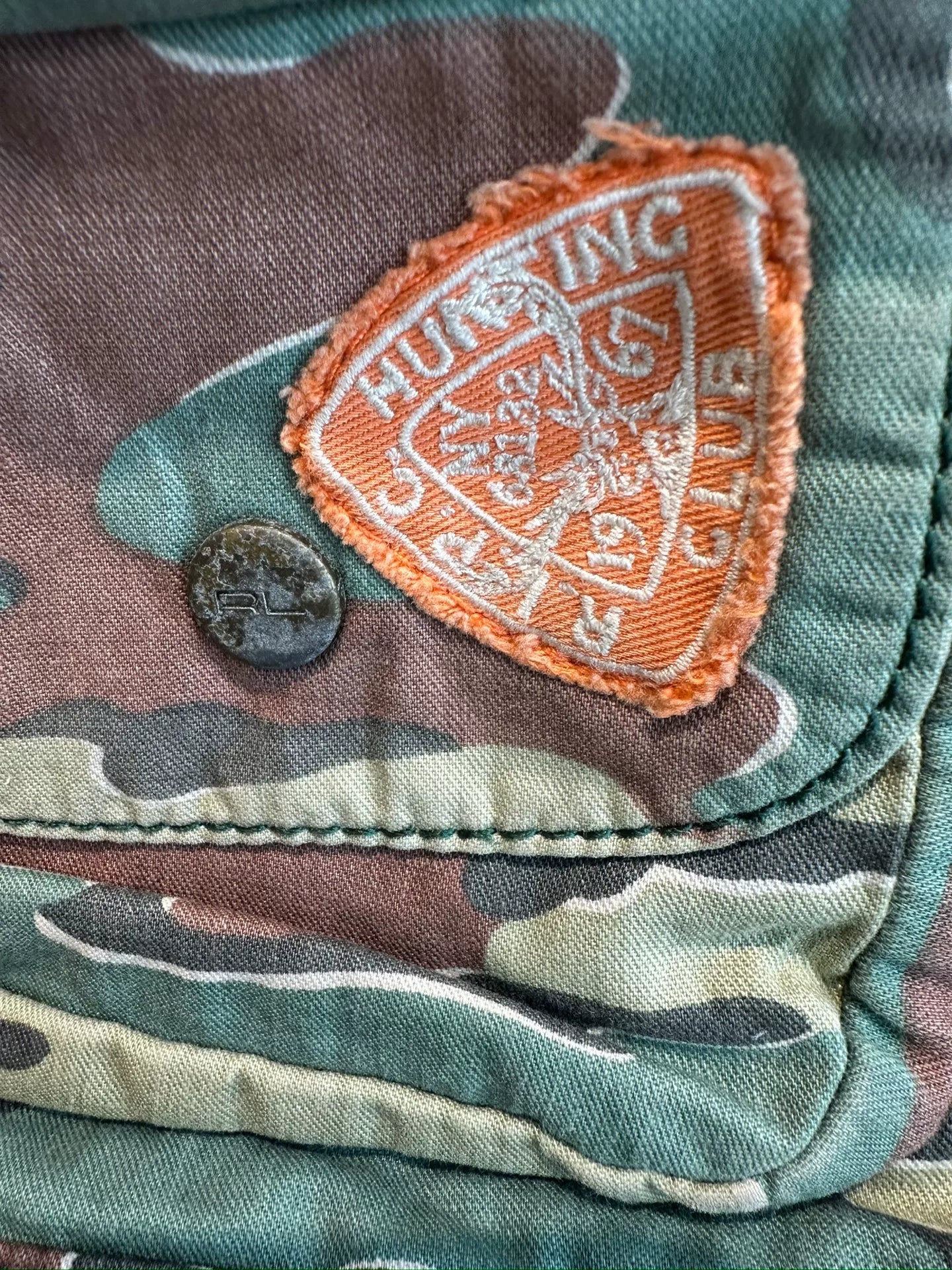 Ralph Lauren Vintage Camo Backpack