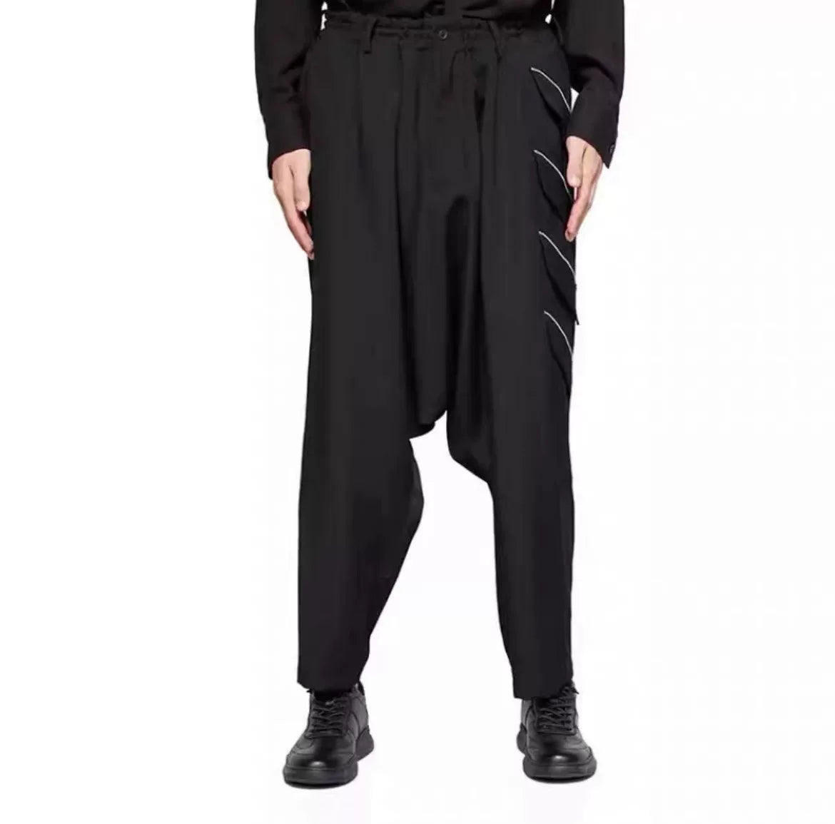 Yohji Yamamoto Zippered Wool Pants