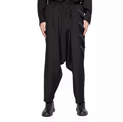 Yohji Yamamoto Zippered Wool Pants
