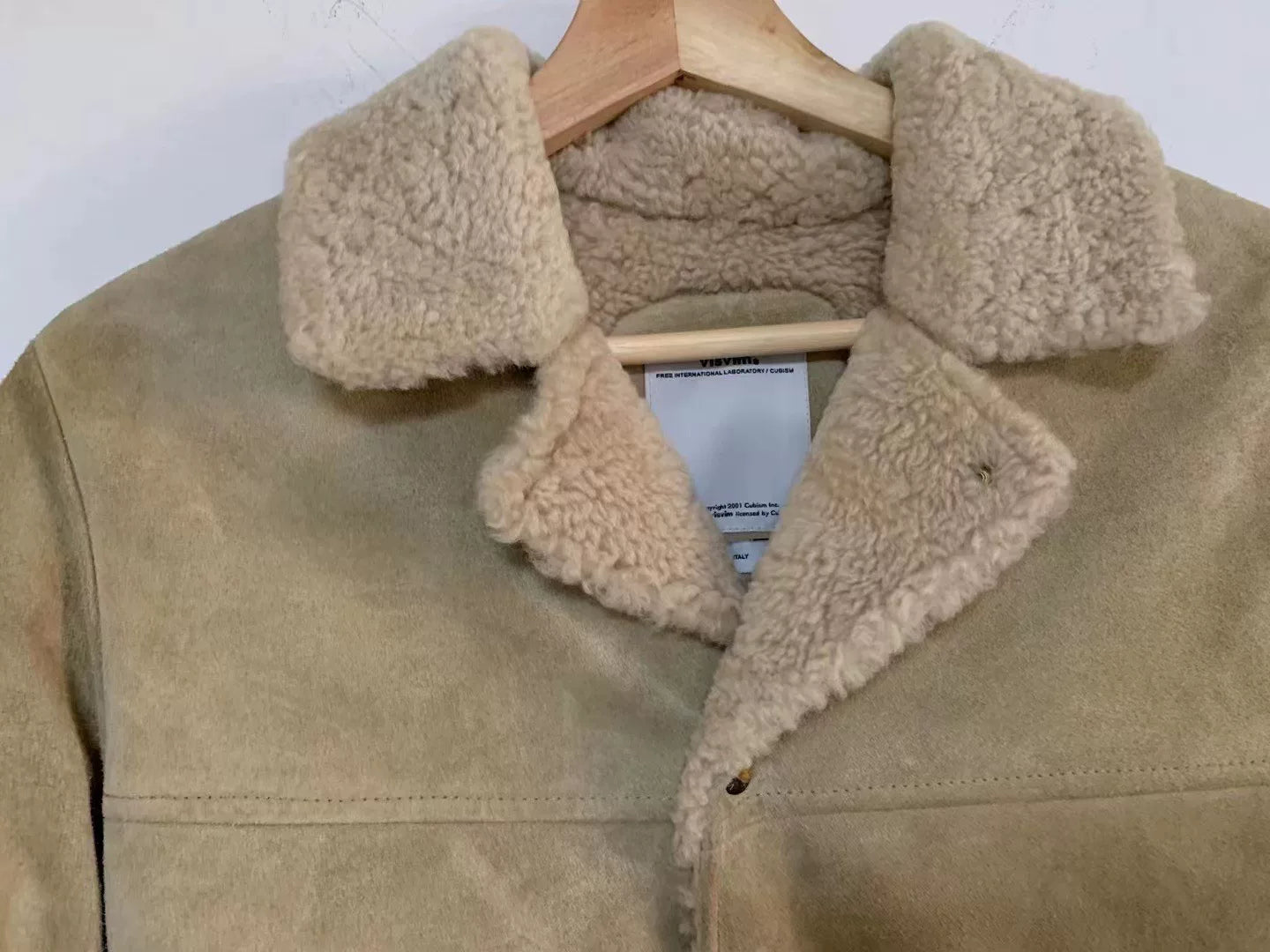 VISVIM 13AW BOLER JKT SUEDE/SHEEPSKIN