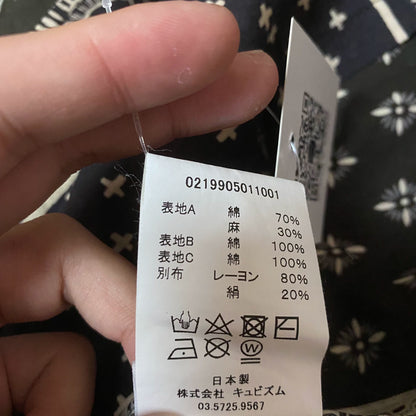 VISVIM 19SS ICT Black White Pattern Shirt