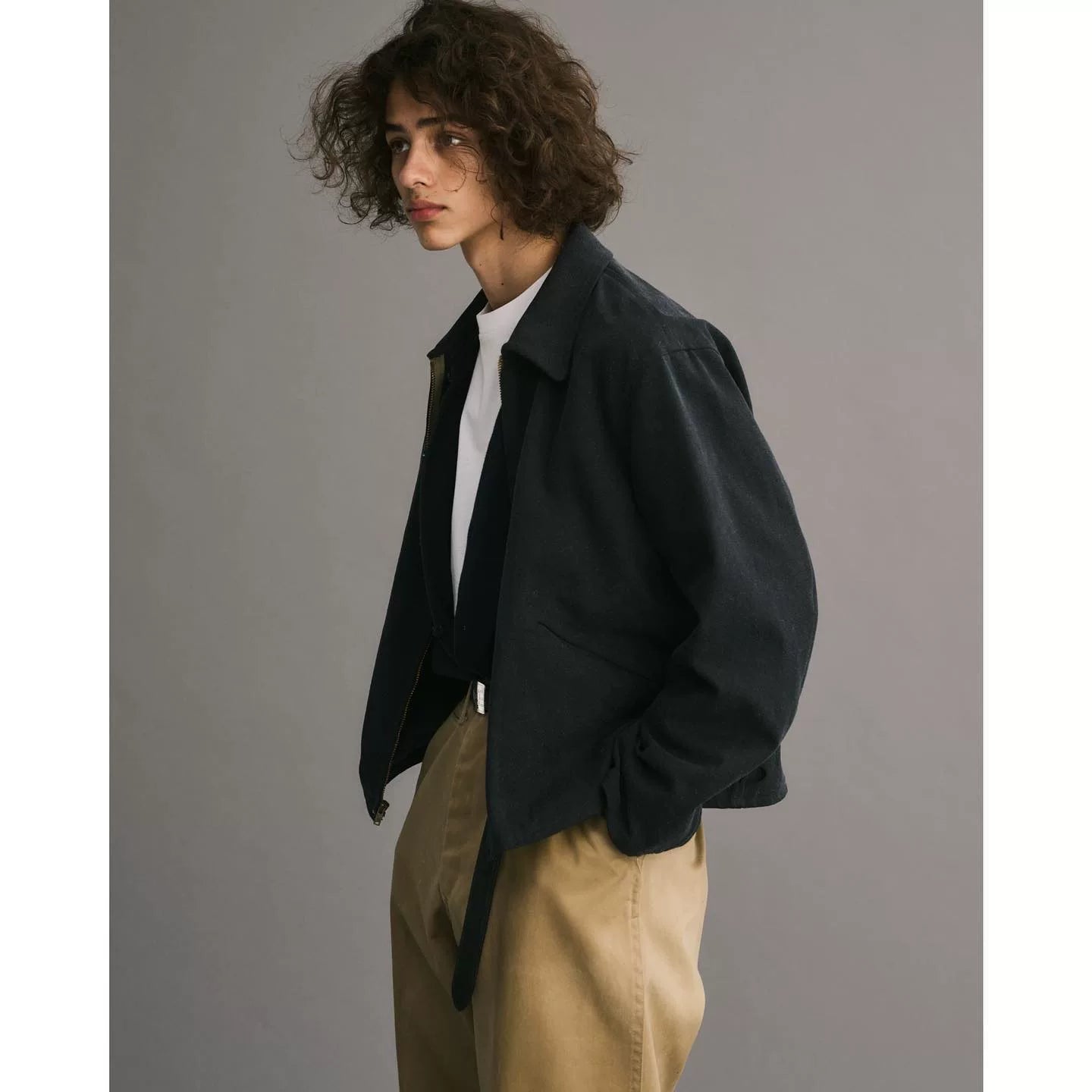 a.presse 23SS Silk Nep Sports Jacket