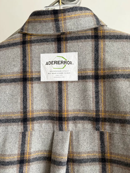 Ader Error Plaid Wool Shirt