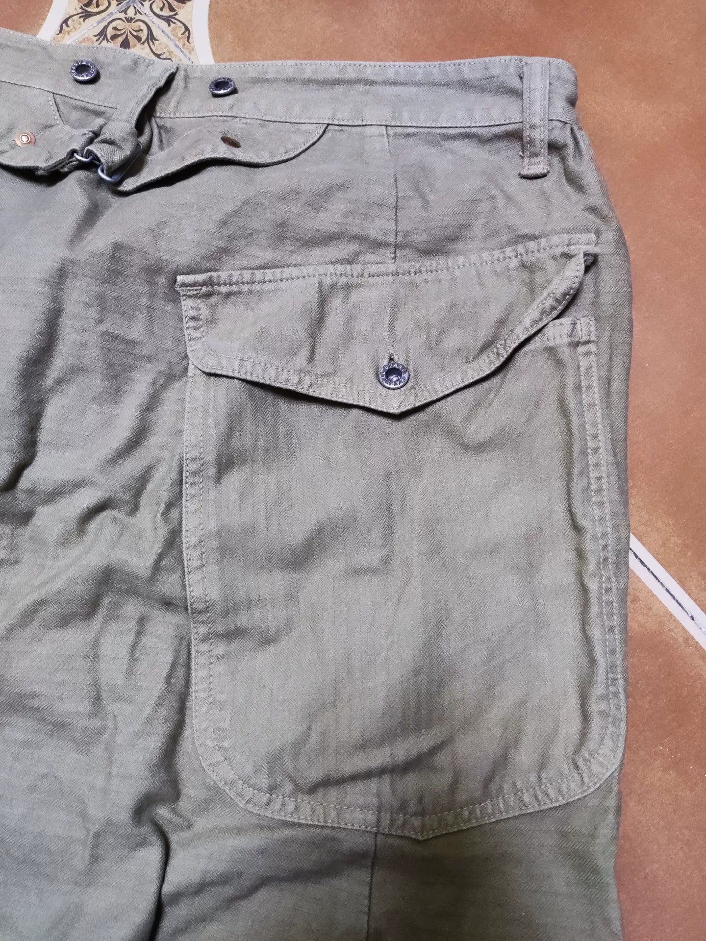 Kapital Work Pants High Waist Design