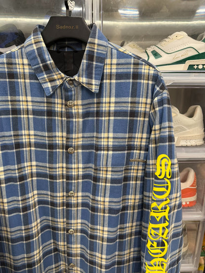 Chrome Hearts Yellow Sanskrit Shirt Jacket