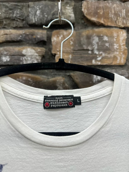 undercover ink splatter short sleeve t-shirt