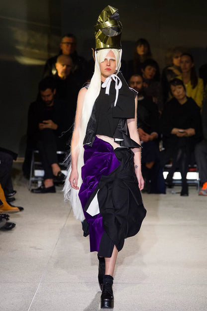 Comme des Garçons Runway Pleated Vest