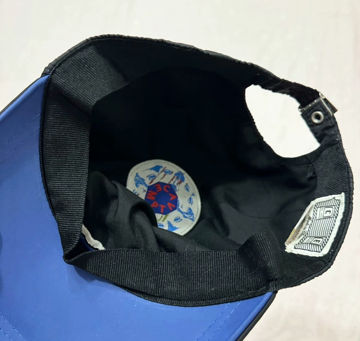 cavempt classic cap with blue logo