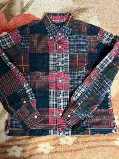 Ralph Lauren Patchwork Plaid Shirt