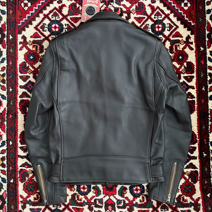 nbhd x schott leather jacket size 36