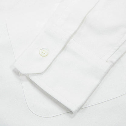 Thom Browne White Underwater Embroidery Shirt