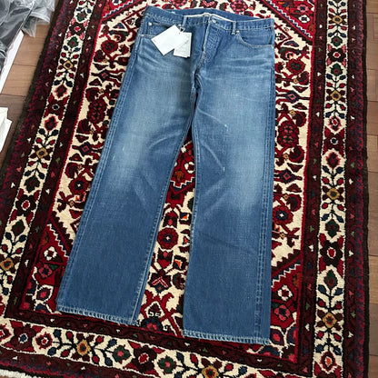 visvim wide wash denim pants w36l30