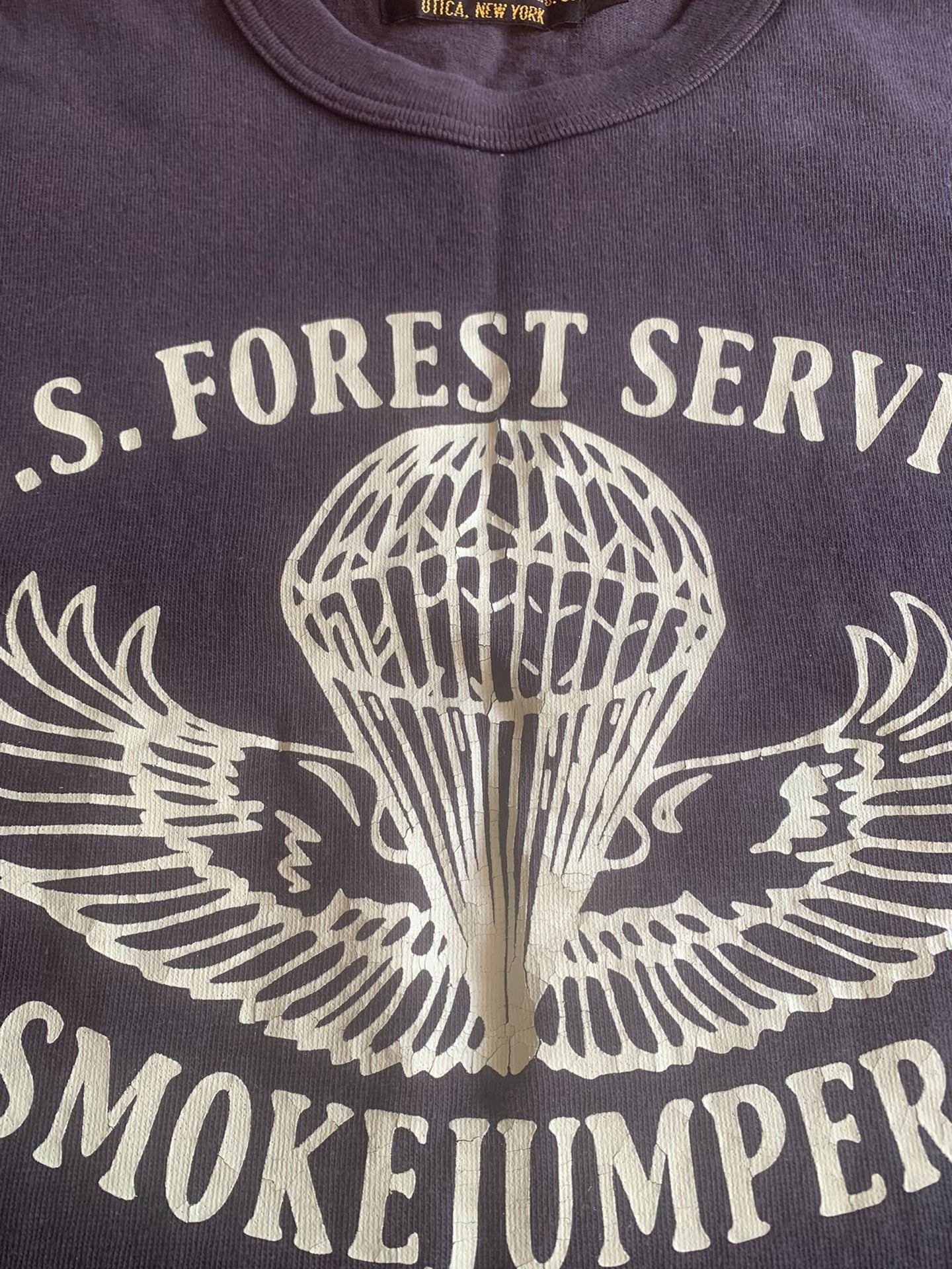 FREEWHEELERS Smoke Jumpers Printed T-Shirt