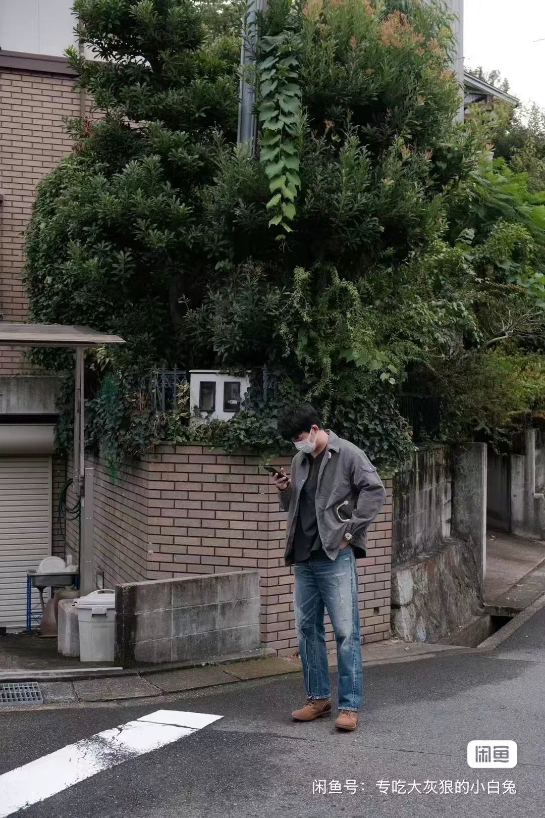 visvim willis blouson coach jacket grey