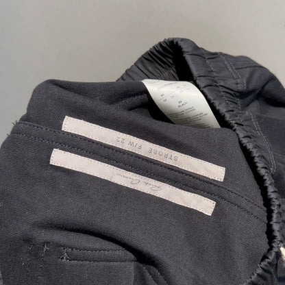 rick owens drawstring tapered long pants