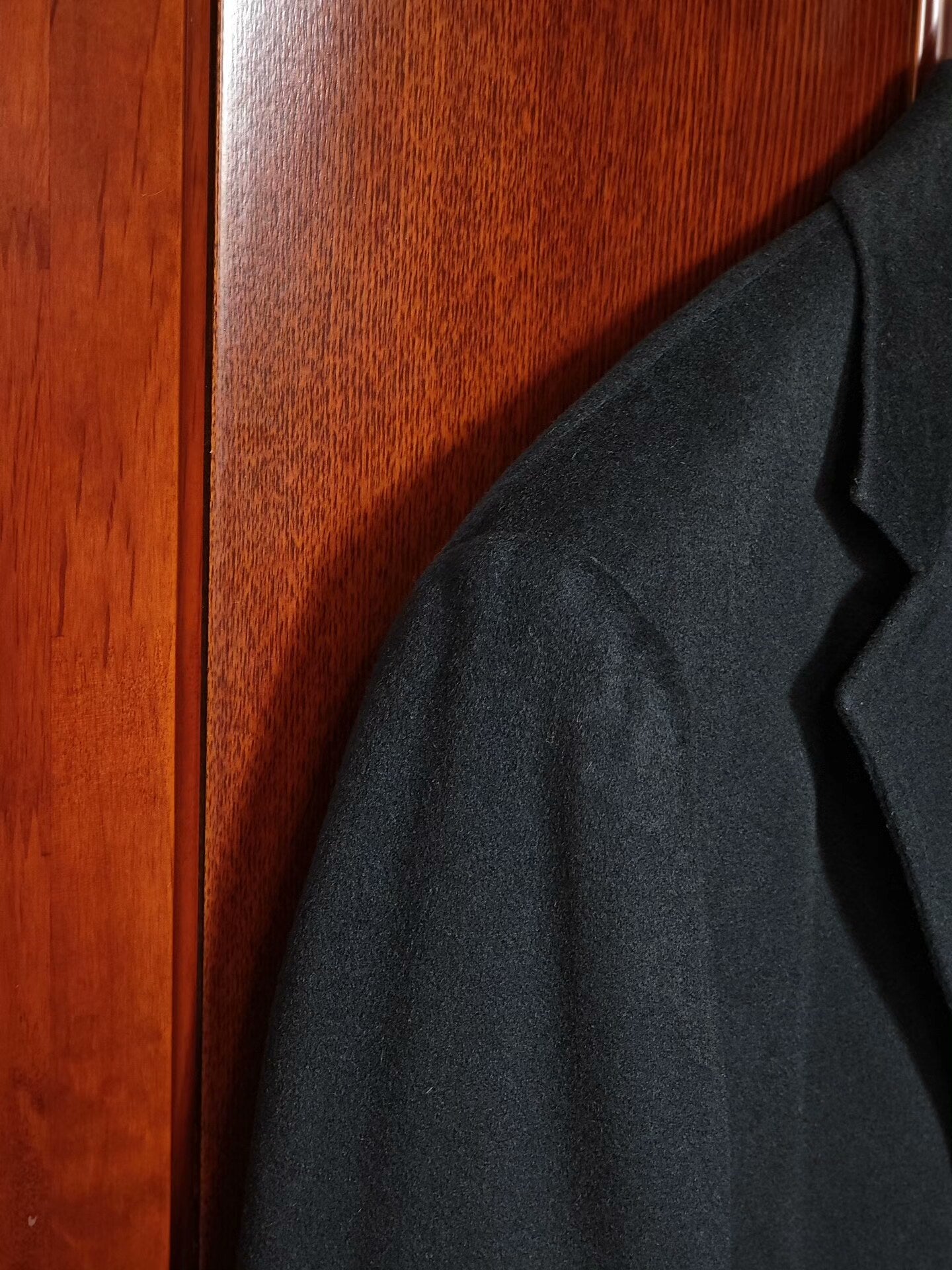 Zegna Black Cashmere Overcoat