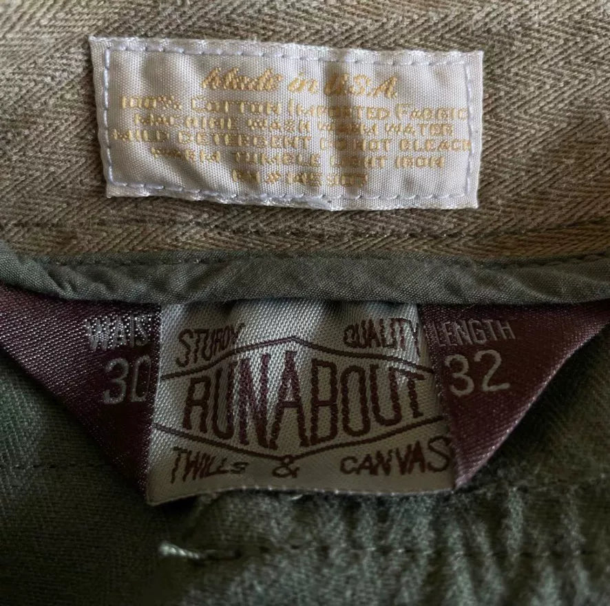 Runabout P44 HBT Military Cargo Pants