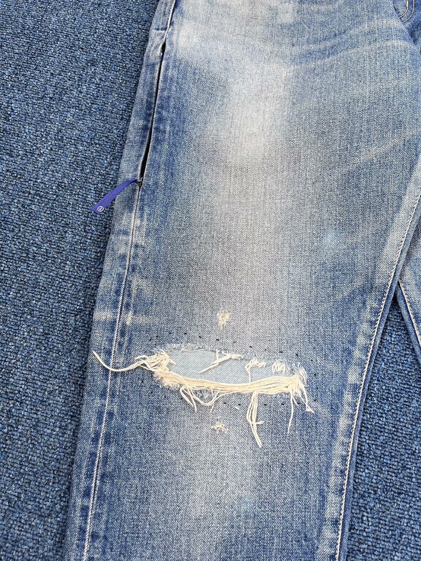 Vanquish Fragment Wide Denim Jeans