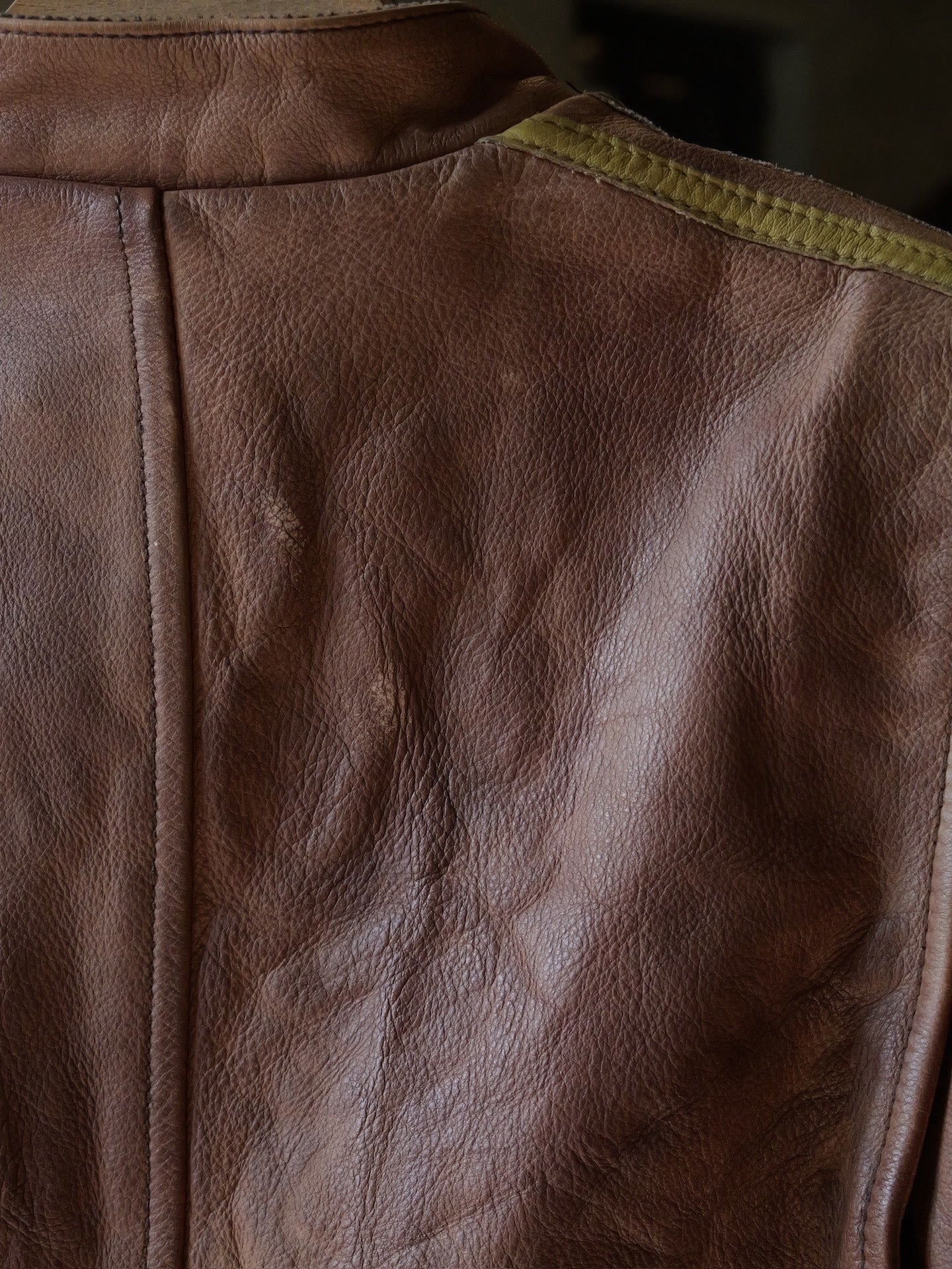Schott Cowhide Caferacer Motorcycle Jacket