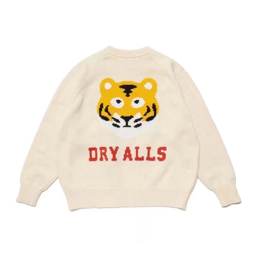 human made raglan sleeve knit sweater