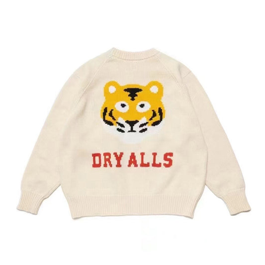 human made raglan sleeve knit sweater