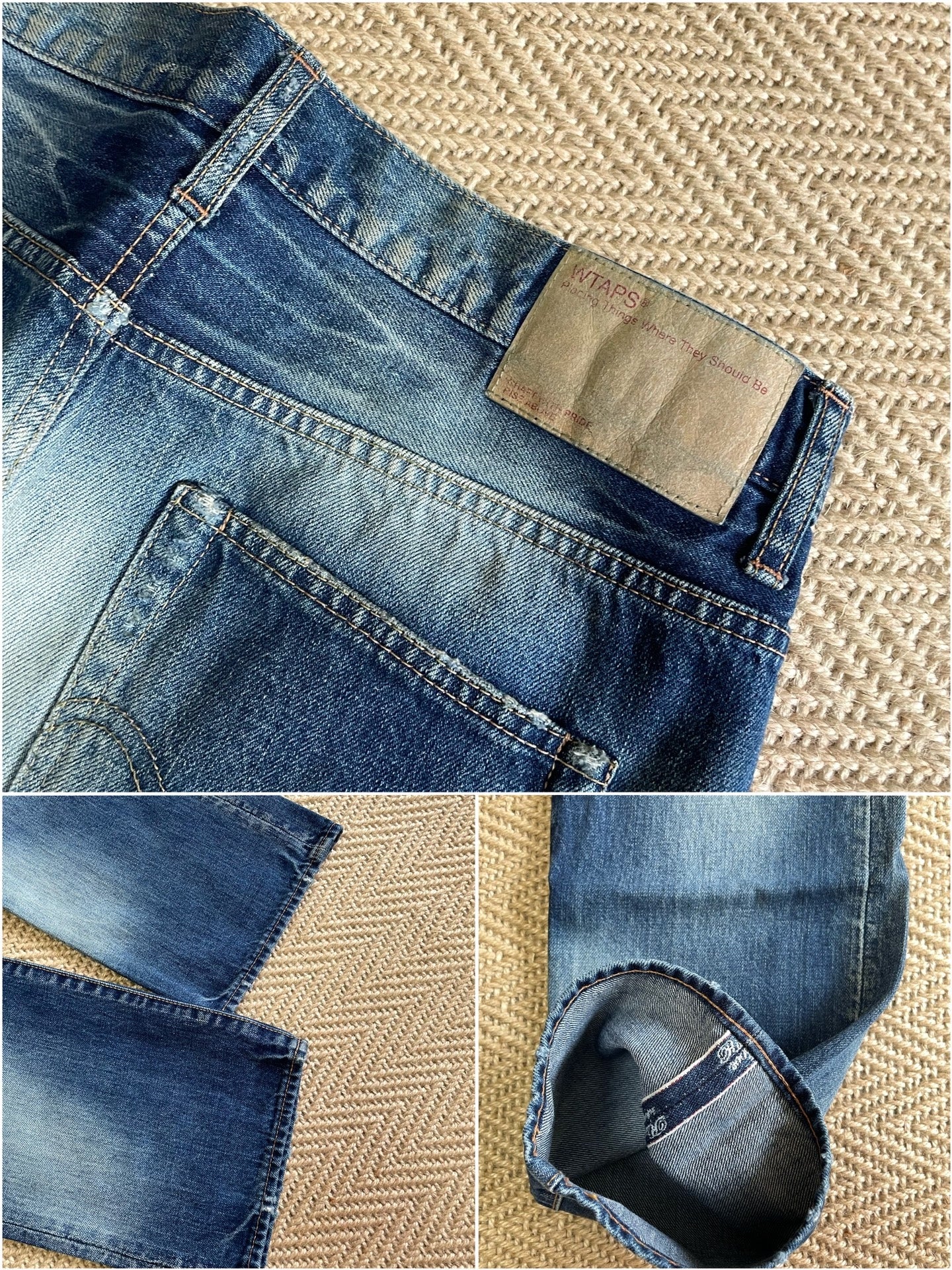 WTAPS Blues Skinny Jeans