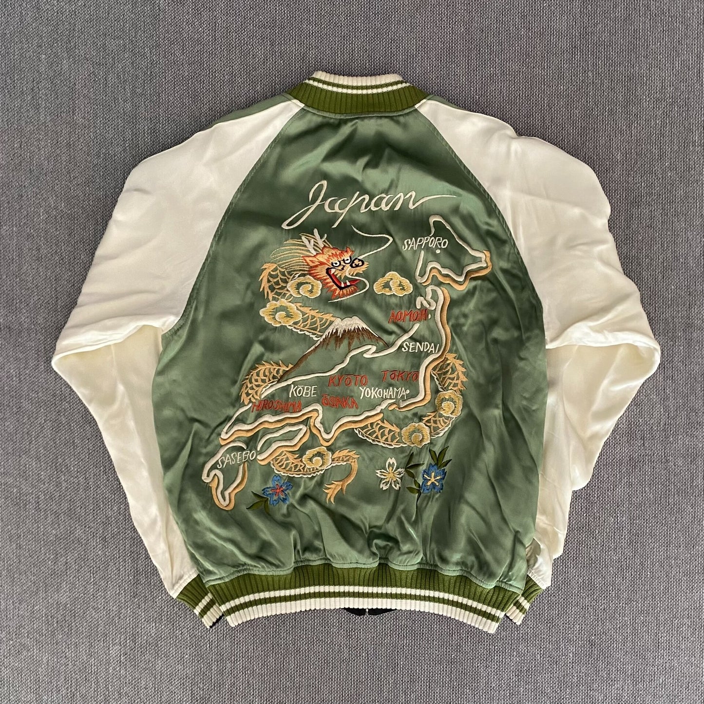 The Flat Head Sakujan Reversible Jacket