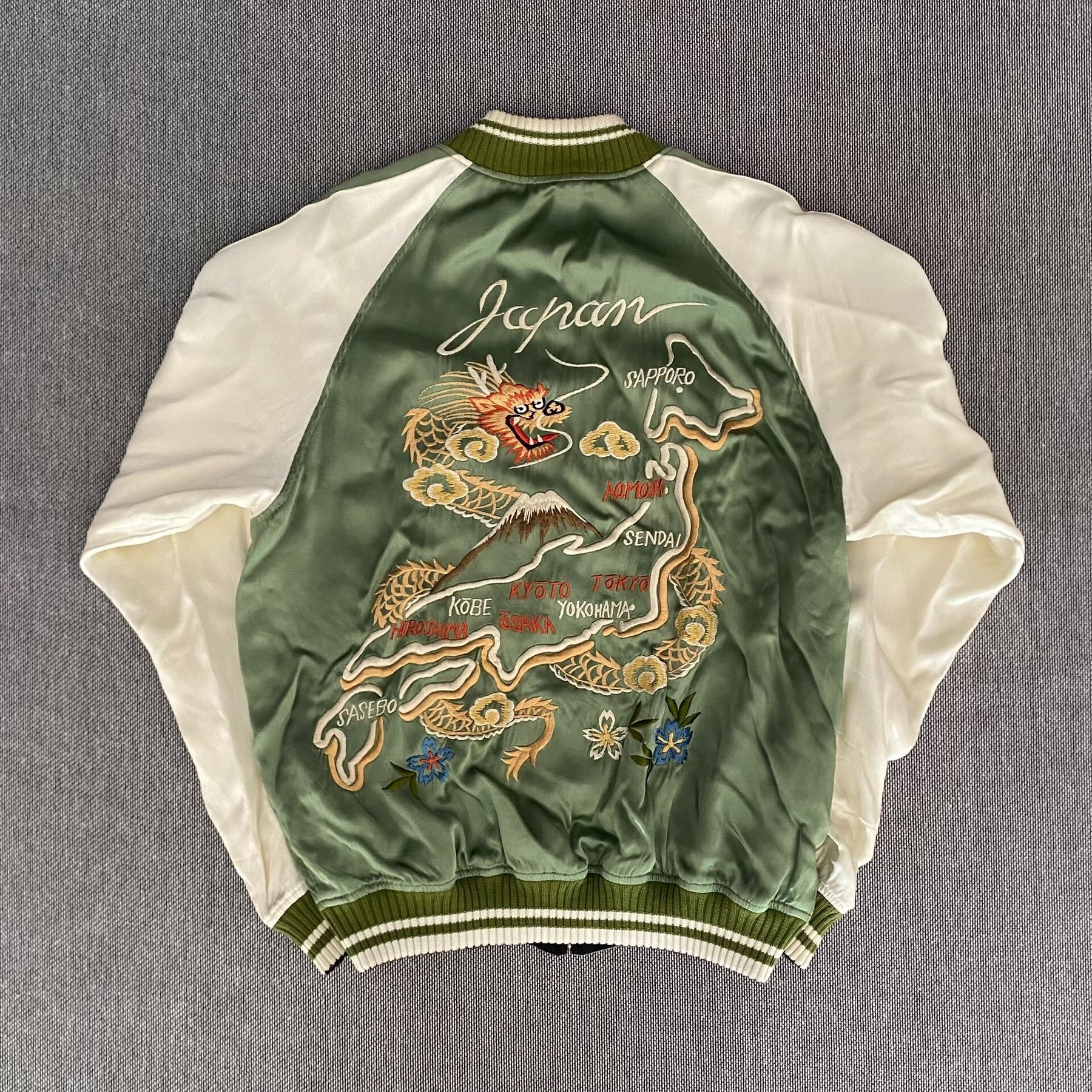 The Flat Head Sakujan Reversible Jacket