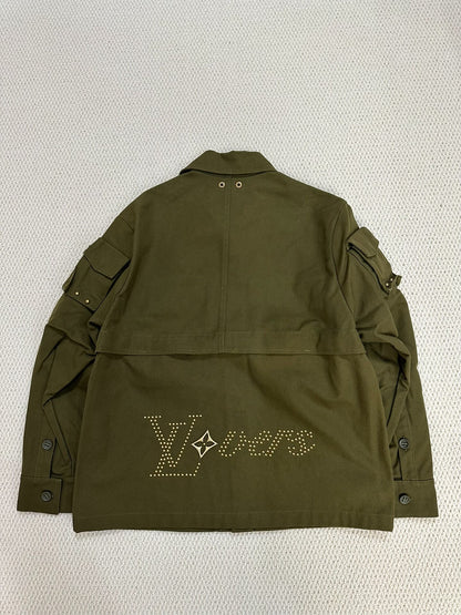 louis vuitton lovers work jacket in green