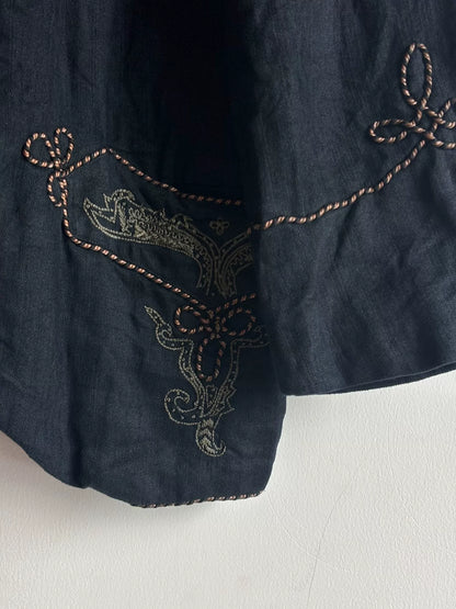 Dries Van Noten 2006 Embroidered Linen Jacket