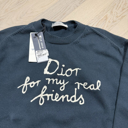 Dior SS25 Embroidered Long Sleeve Sweater