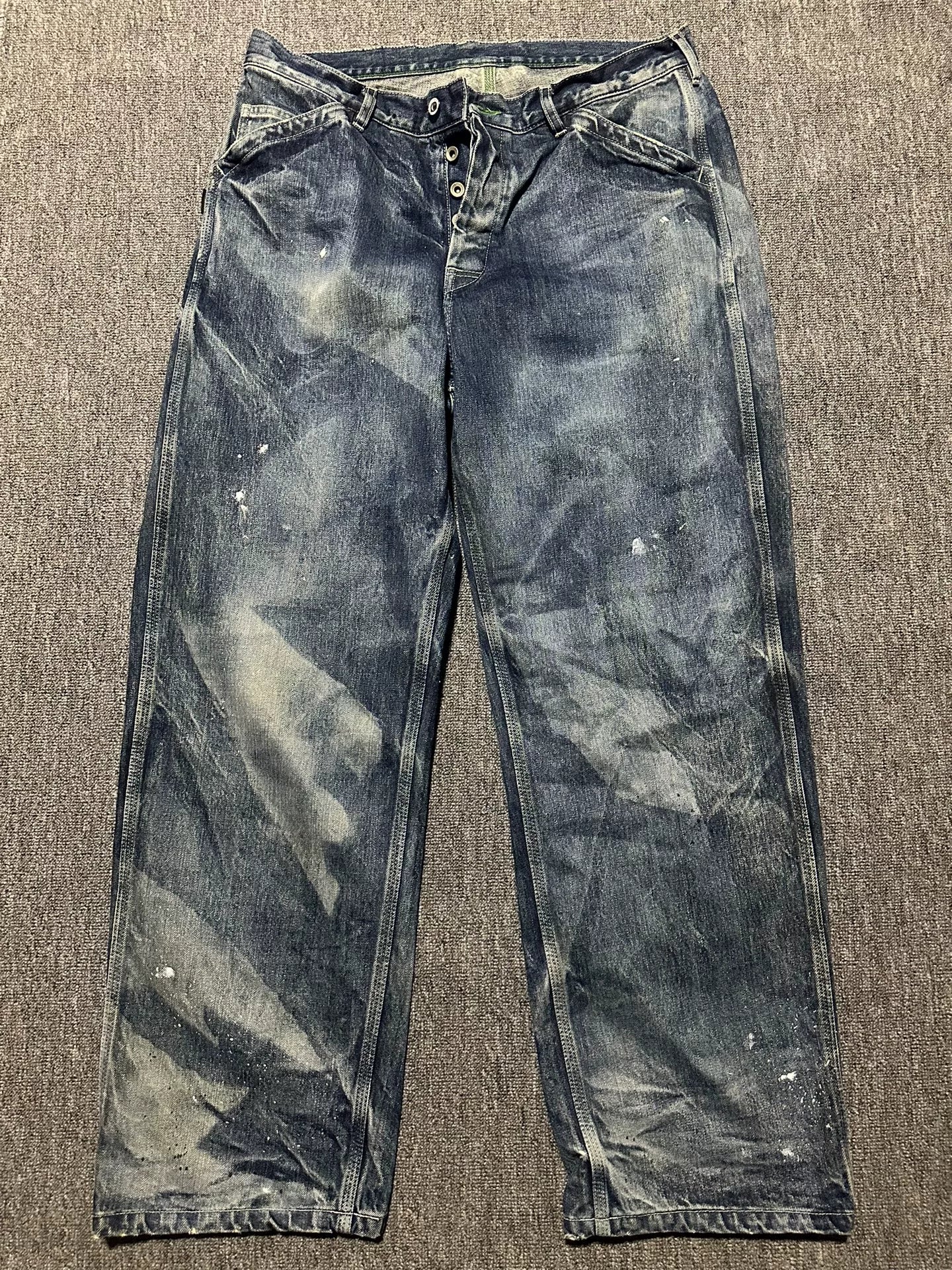 rare neighborhood denim pants size L